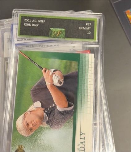 2001 Upper Deck #27 John Daly — front