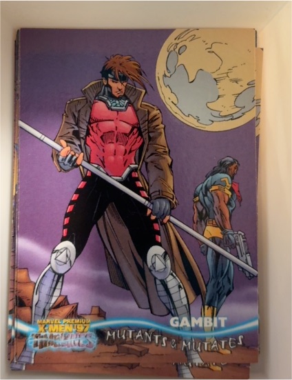 1997 Marvel Premium X-Men 97 Gambit — front