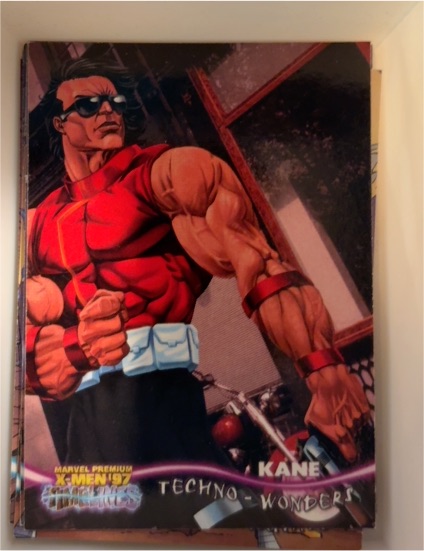 1997 Fleer Marvel Premium X-Men Timelines #76 Kane — front