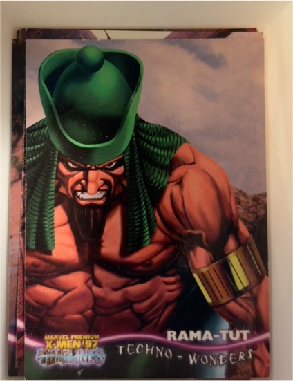 1997 Fleer Marvel Premium X-Men Timelines #77 Rama-Tut — front