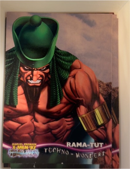 1997 Fleer Marvel Premium X-Men Timelines #77 Rama-Tut — front