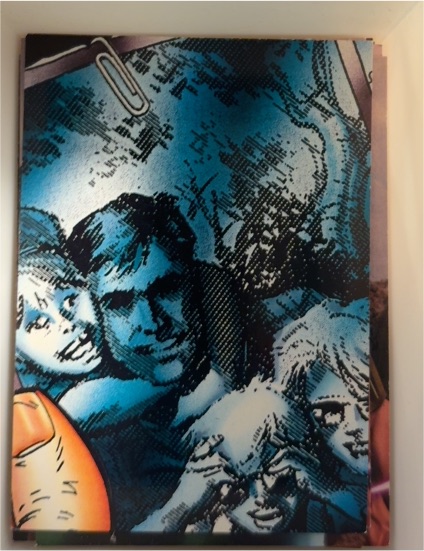 1992 Comic Images The Punisher War Journal Entry #9 AWOL — front