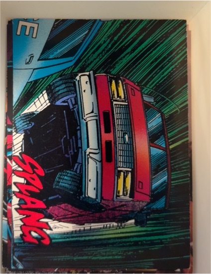 1992 Comic Images The Punisher War Journal #49 Van — front