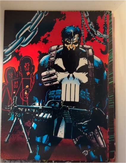 1992 Comic Images The Punisher War Journal Entry #57 — front