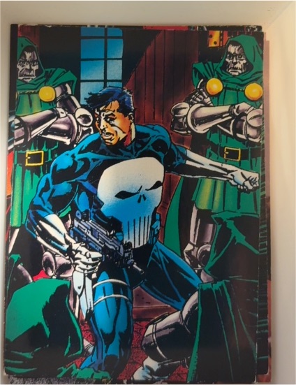 1992 Comic Images The Punisher War Journal Entry #62 — front