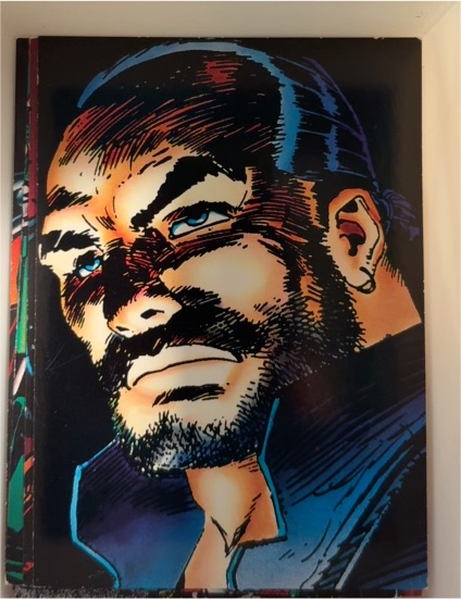 1992 Comic Images The Punisher War Journal Entry #74 Johnny Tower — front