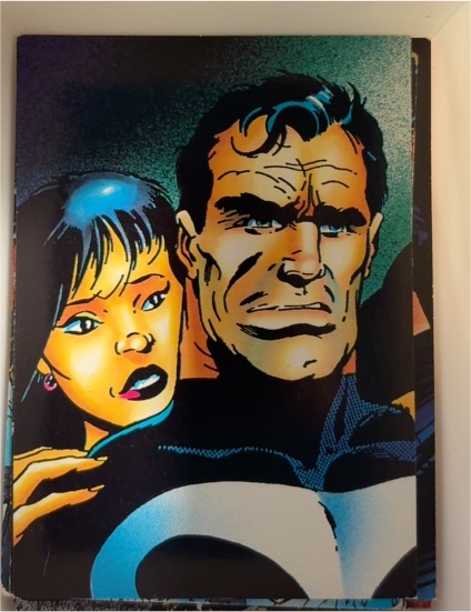 1992 Comic Images The Punisher War Journal Entry #87 Love — front