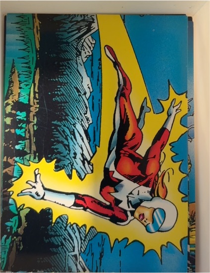 1992 Comic Images Wolverine From Then 'Til Now II #48 Vindicator — front