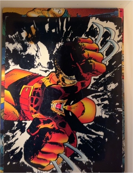 1992 Marvel Wolverine From Then 'Til Now Series 2 #84 Rip and Tear Trading Card — front