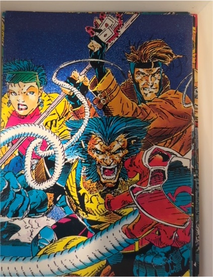 1992 Comic Images Wolverine From Then Til Now II #76 Carbonadium — front
