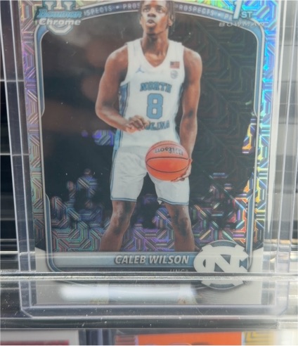 2025-26 Topps Bowman Chrome #BCP-83 Caleb Wilson — front