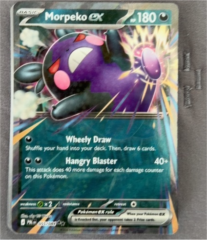 2023 Pokémon #055 Morpeko ex — front