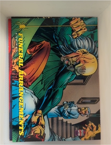 1994 Fleer Marvel The Amazing Spider-Man #148 Funeral Arrangements — front
