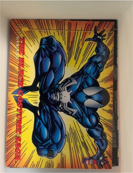 1994 Fleer The Amazing Spider-Man #146 The Black Costume Saga — front