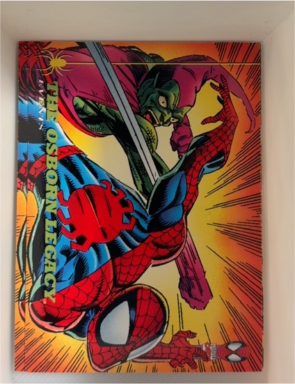 1994 Fleer Marvel The Amazing Spider-Man #144 The Osborn Legacy — front