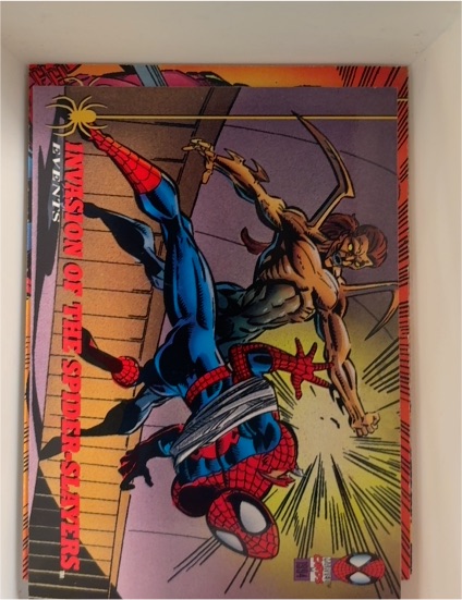 1994 Fleer The Amazing Spider-Man #143 Invasion of the Spider-Slayers — front