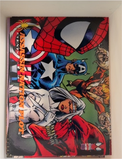 1994 Fleer The Amazing Spider-Man #140 Assassin Nation Plot — front