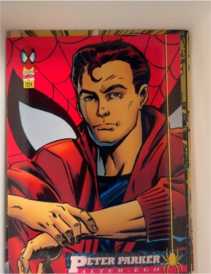 1994 Fleer Marvel Spider-Man #127 Peter Parker — front