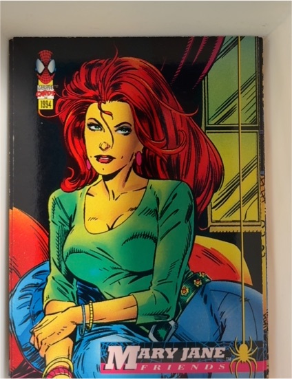 1994 Fleer Marvel The Amazing Spider-Man #122 Mary Jane Watson-Parker — front