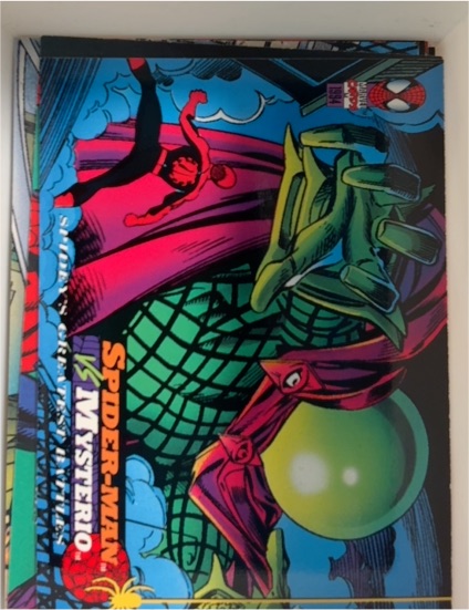 1994 Fleer Amazing Spider-Man #110 Vs Mysterio — front