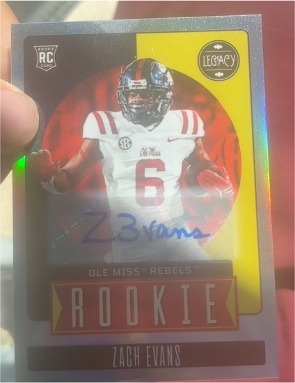 2023 Panini Legacy #159 Zach Evans — front