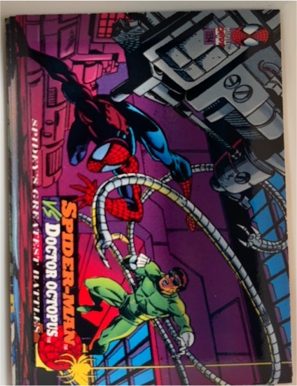 1994 Fleer Amazing Spider-Man #101 Spider-Man vs Doctor Octopus — front
