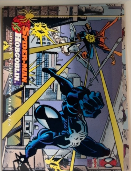 1994 Fleer The Amazing Spider-Man #99 Spider-Man vs Hobgoblin — front