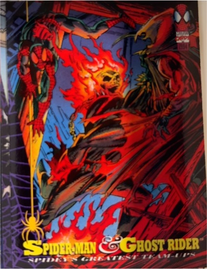 1994 Fleer Marvel Spider-Man & Ghost Rider #87 — front