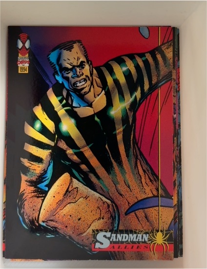 1994 Fleer The Amazing Spider-Man #76 Sandman — front