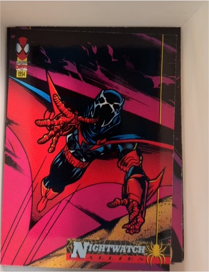 1994 Fleer Marvel Amazing Spider-Man #74 Nightwatch — front