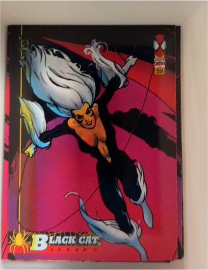 1994 Fleer The Amazing Spider-Man #73 Black Cat — front