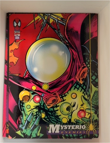 1994 Fleer Marvel Cards The Amazing Spider-Man Enemies #72 Mysterio — front
