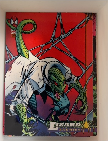 1994 Fleer Marvel Spider-Man #70 Lizard — front
