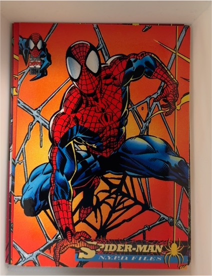 1994 Fleer Marvel Spider-Man NYPD Files — front