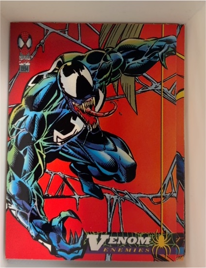 1994 Fleer Marvel Cards The Amazing Spider-Man Enemies #67 Venom — front