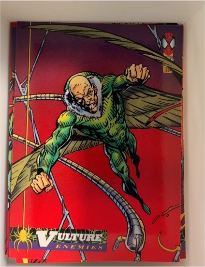 1994 Fleer Marvel The Amazing Spider-Man #65 Vulture — front