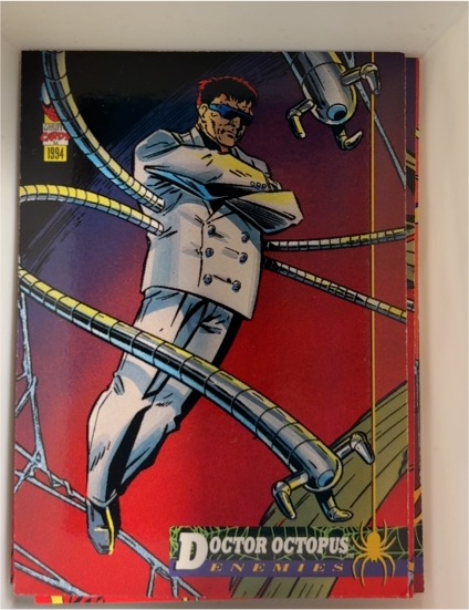 1994 Fleer Marvel Cards The Amazing Spider-Man #64 Doctor Octopus — front