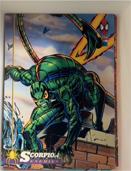 1994 Fleer Marvel The Amazing Spider-Man #59 Scorpion — front