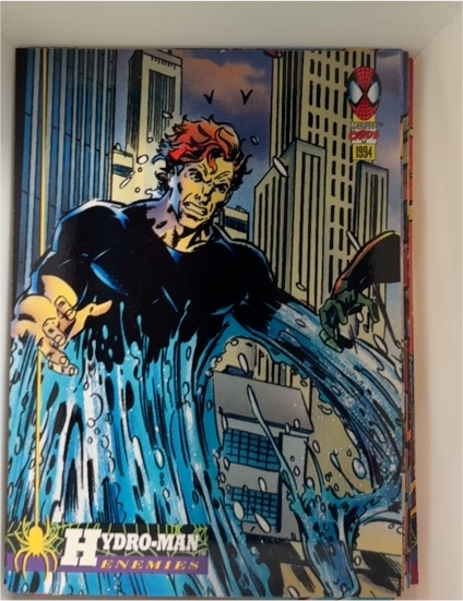1994 Fleer Marvel The Amazing Spider-Man #58 Hydro-Man — front