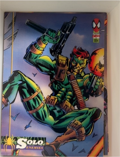 1994 Fleer Marvel The Amazing Spider-Man Solo #56 — front