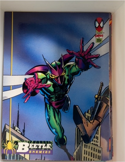 1994 Fleer Amazing Spider-Man #55 Beetle — front