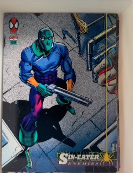 1994 Fleer Marvel The Amazing Spider-Man Sin-Eater Enemies #53 — front