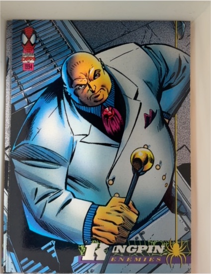 1994 Fleer Marvel The Amazing Spider-Man #52 Kingpin — front