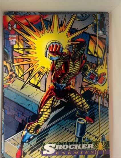 1994 Fleer The Amazing Spider-Man #51 Shocker — front