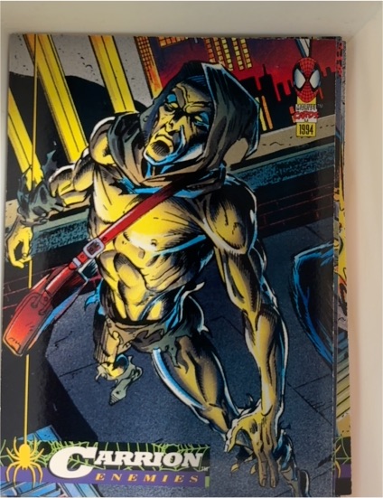 1994 Fleer Marvel The Amazing Spider-Man #49 Carrion — front