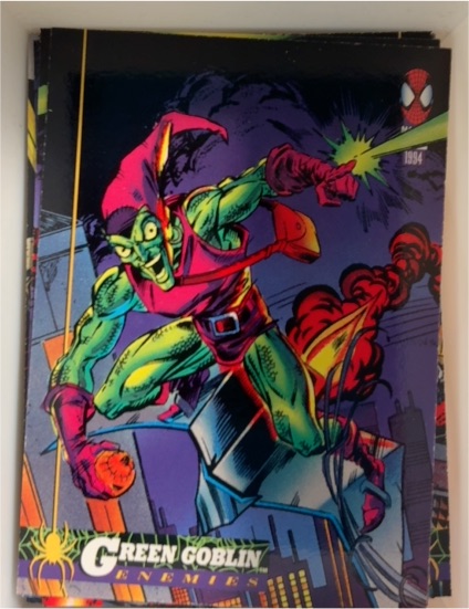 1994 Fleer Marvel Amazing Spider-Man #46 Green Goblin — front
