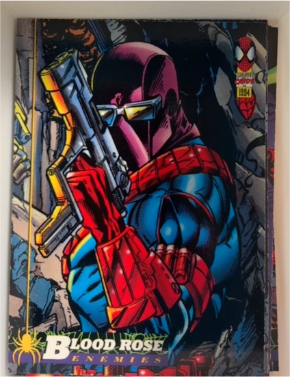 1994 Fleer The Amazing Spider-Man #44 Blood Rose — front