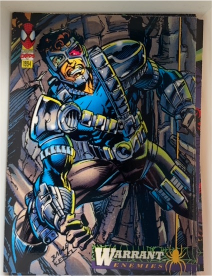 1994 Fleer Marvel The Amazing Spider-Man #43 Warrant — front