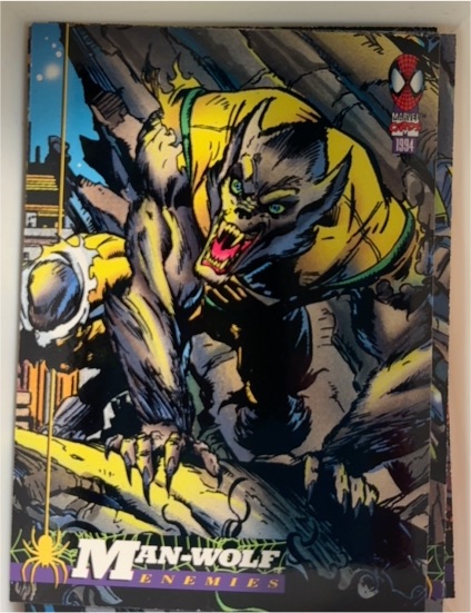 1994 Fleer Amazing Spider-Man #42 Man-Wolf — front