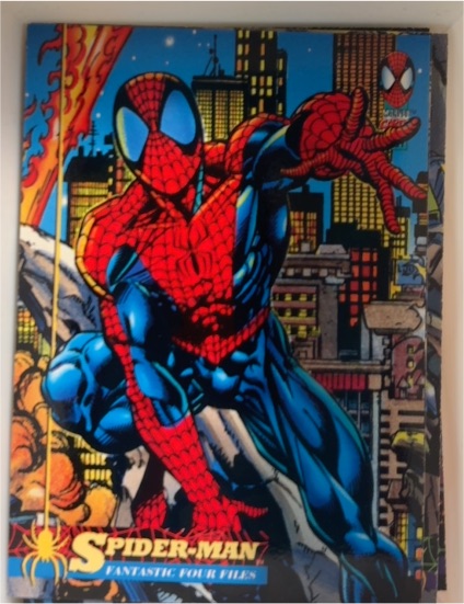 1994 Fleer The Amazing Spider-Man #41 Spider-Man — front